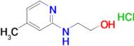 2-[(4-methylpyridin-2-yl)amino]ethan-1-ol hydrochloride