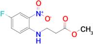 Methyl 3-[(4-fluoro-2-nitrophenyl)amino]propanoate