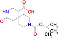 9-[(tert-butoxy)carbonyl]-4-oxo-3,9-diazaspiro[5.5]undecane-1-carboxylic acid