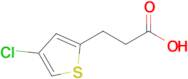 3-(4-Chlorothiophen-2-yl)propanoic acid