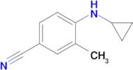 4-(Cyclopropylamino)-3-methylbenzonitrile