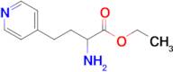 Ethyl 2-amino-4-(pyridin-4-yl)butanoate