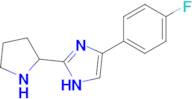 4-(4-Fluorophenyl)-2-(pyrrolidin-2-yl)-1h-imidazole