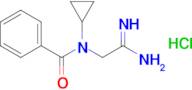 n-(Carbamimidoylmethyl)-N-cyclopropylbenzamide hydrochloride