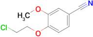 4-(2-Chloroethoxy)-3-methoxybenzonitrile