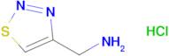 1-(1,2,3-Thiadiazol-4-yl)methanamine hydrochloride