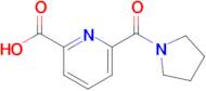 6-(Pyrrolidine-1-carbonyl)pyridine-2-carboxylic acid