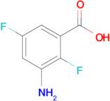 3-Amino-2,5-difluorobenzoic acid