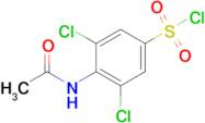 3,5-Dichloro-4-acetamidobenzene-1-sulfonyl chloride