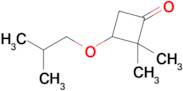 2,2-Dimethyl-3-(2-methylpropoxy)cyclobutan-1-one