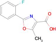 2-(2-Fluorophenyl)-5-methyl-1,3-oxazole-4-carboxylic acid