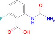 2-(Carbamoylamino)-6-fluorobenzoic acid