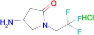 4-Amino-1-(2,2,2-trifluoroethyl)pyrrolidin-2-one hydrochloride