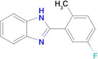 2-(5-Fluoro-2-methylphenyl)-1h-1,3-benzodiazole