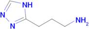 3-(4h-1,2,4-Triazol-3-yl)propan-1-amine