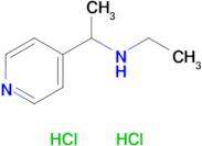 Ethyl[1-(pyridin-4-yl)ethyl]amine dihydrochloride