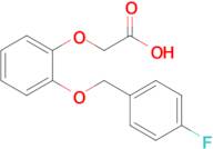 2-{2-[(4-fluorophenyl)methoxy]phenoxy}acetic acid