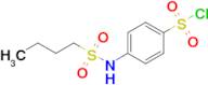 4-(Butane-1-sulfonamido)benzene-1-sulfonyl chloride