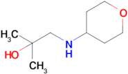 2-Methyl-1-[(oxan-4-yl)amino]propan-2-ol