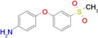 4-(3-Methanesulfonylphenoxy)aniline