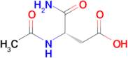 (3S)-3-Carbamoyl-3-acetamidopropanoic acid