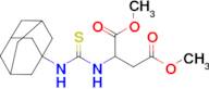 1,4-Dimethyl 2-{[(adamantan-1-yl)carbamothioyl]amino}butanedioate