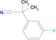 2-(3-Fluorophenyl)-2-methylpropanenitrile