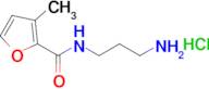 n-(3-Aminopropyl)-3-methylfuran-2-carboxamide hydrochloride