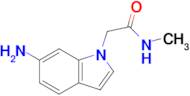 2-(6-Amino-1h-indol-1-yl)-N-methylacetamide