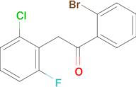 1-(2-Bromophenyl)-2-(2-chloro-6-fluorophenyl)ethan-1-one