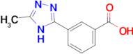 3-(5-methyl-4H-1,2,4-triazol-3-yl)benzoic acid