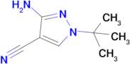 3-Amino-1-tert-butyl-1h-pyrazole-4-carbonitrile