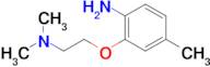 2-[2-(dimethylamino)ethoxy]-4-methylaniline