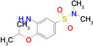 3-Amino-N,N-dimethyl-4-(propan-2-yloxy)benzene-1-sulfonamide