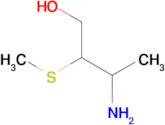 3-Amino-2-(methylsulfanyl)butan-1-ol