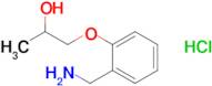 1-[2-(aminomethyl)phenoxy]propan-2-ol hydrochloride