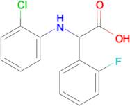 2-[(2-chlorophenyl)amino]-2-(2-fluorophenyl)acetic acid