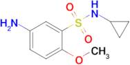 5-Amino-N-cyclopropyl-2-methoxybenzene-1-sulfonamide