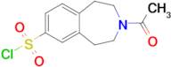 3-Acetyl-2,3,4,5-tetrahydro-1h-3-benzazepine-7-sulfonyl chloride