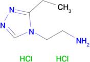 2-(3-Ethyl-4h-1,2,4-triazol-4-yl)ethan-1-amine dihydrochloride