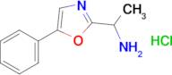 1-(5-Phenyl-1,3-oxazol-2-yl)ethan-1-amine hydrochloride