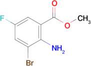 Methyl 2-amino-3-bromo-5-fluorobenzoate