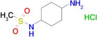 n-(4-Aminocyclohexyl)methanesulfonamide hydrochloride