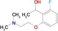 1-{2-[2-(dimethylamino)ethoxy]-6-fluorophenyl}ethan-1-ol