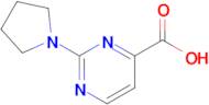 2-(Pyrrolidin-1-yl)pyrimidine-4-carboxylic acid