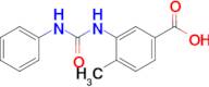 4-Methyl-3-[(phenylcarbamoyl)amino]benzoic acid