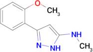 3-(2-methoxyphenyl)-N-methyl-1H-pyrazol-5-amine