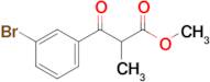 Methyl 3-(3-bromophenyl)-2-methyl-3-oxopropanoate