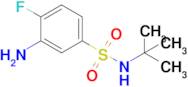 3-Amino-N-tert-butyl-4-fluorobenzene-1-sulfonamide