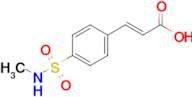 (2e)-3-[4-(methylsulfamoyl)phenyl]prop-2-enoic acid